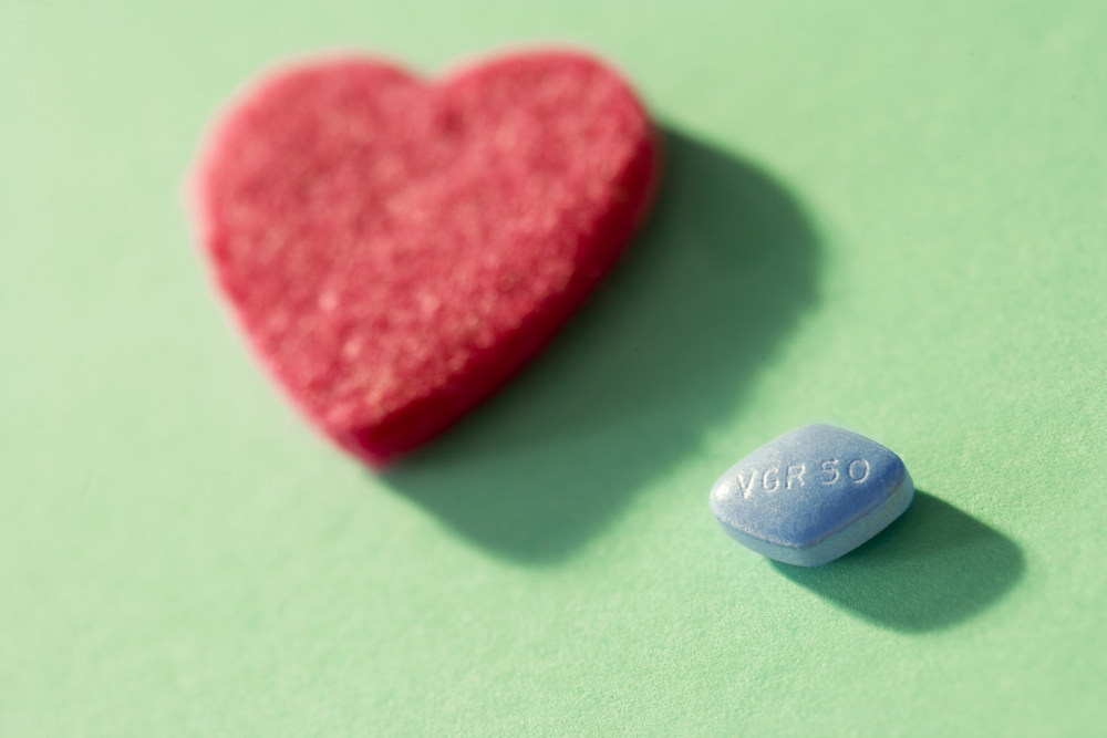 Viagra 50 with big red heart