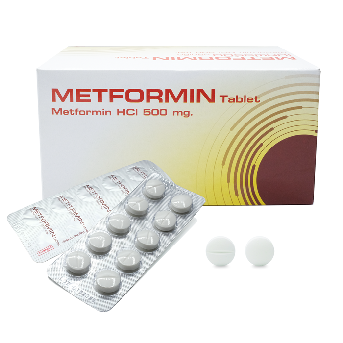 Metformin Tablets. Metformin HCL 500 mg.
